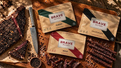 The Brave Bundle: Brave Droëwors, Brave Bold and Brave Purist pouches